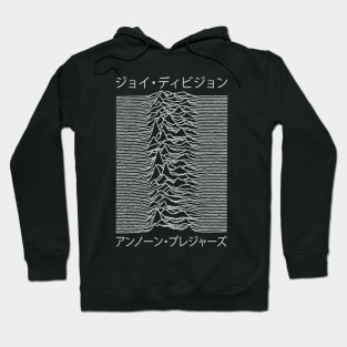 Unknown Pleasure Katakana Parody // Fanmade Hoodie